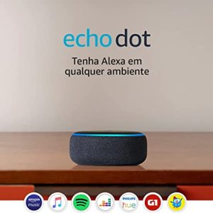 ALEXA Echo Dot (3ª geração) – Alto-falante inteligente com Alexa (Antracite)