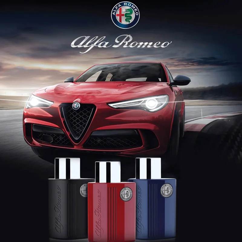 Red Alfa Romeo Eau de Toilette Masculino - Image 8