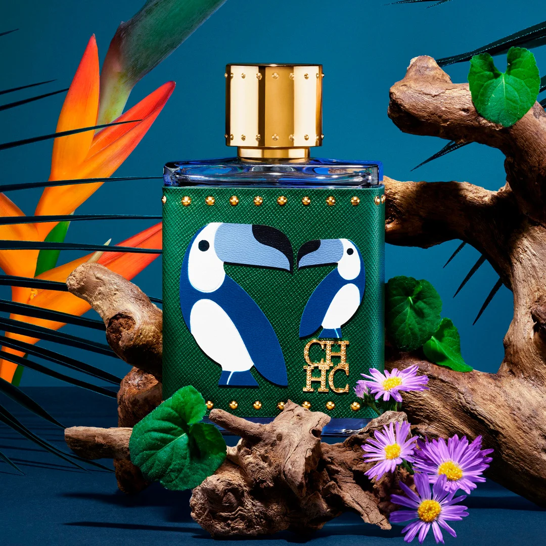 CH Men Birds of Paradise Carolina Herrera Eau de Parfum Masculino - Image 6