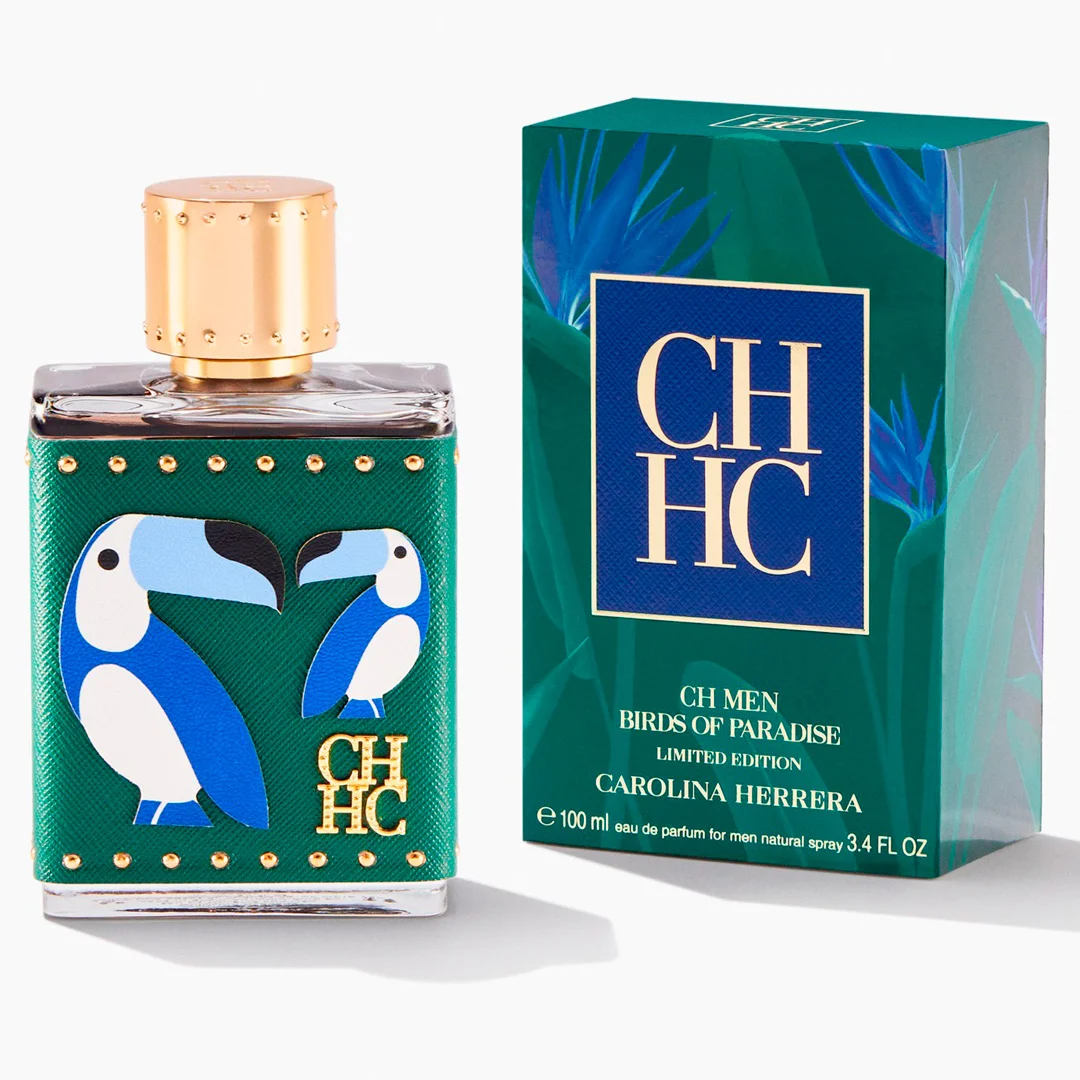CH Men Birds of Paradise Carolina Herrera Eau de Parfum Masculino - Image 5