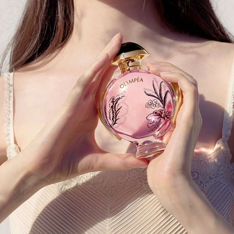 Olympéa Blossom Paco Rabanne Eau de Parfum Florale Feminino - Image 4